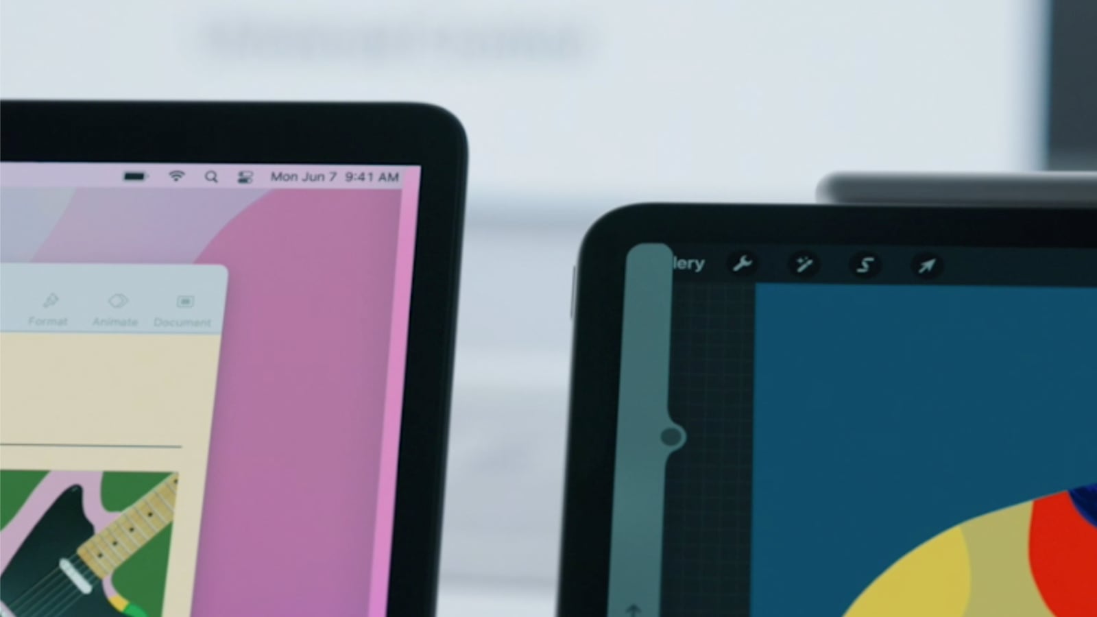 iPadOS 15 새로운 기능 유니버설 컨트롤 화면