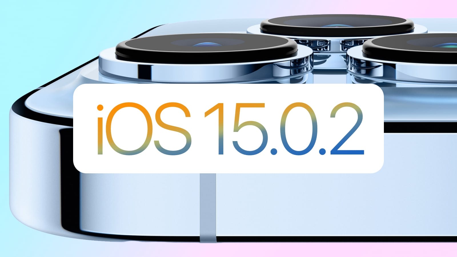 iOS 15.0.2 업데이트