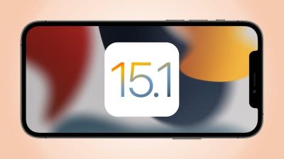iOS 15.1 업데이트 2