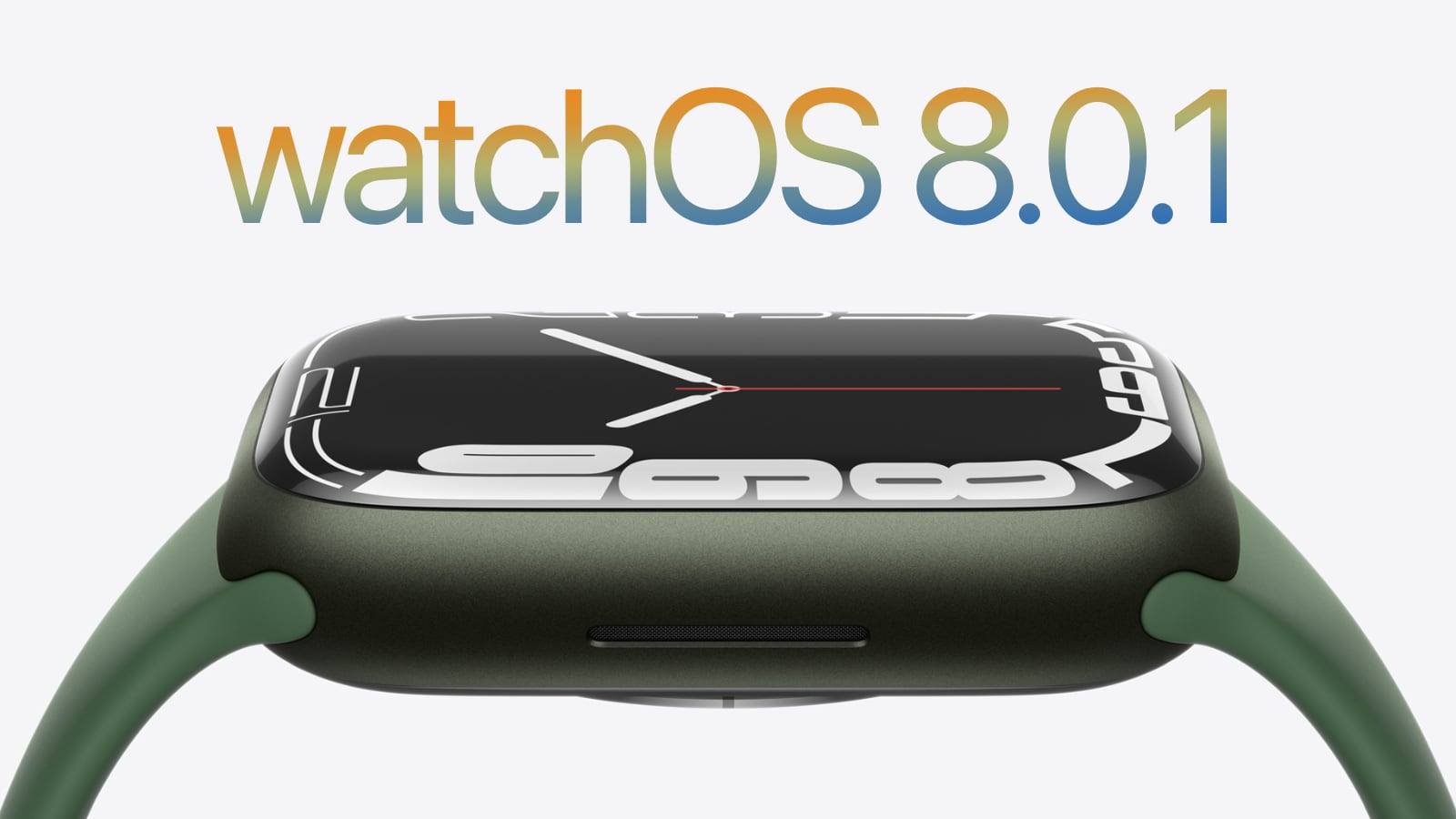 watchOS 8.0.1 업데이트