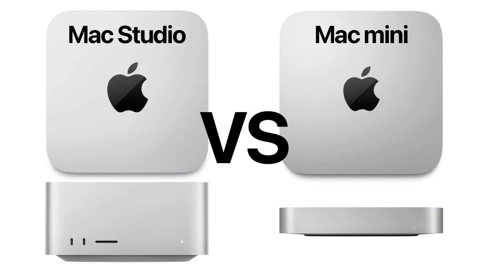 맥 스튜디오 vs 맥 미니 비교