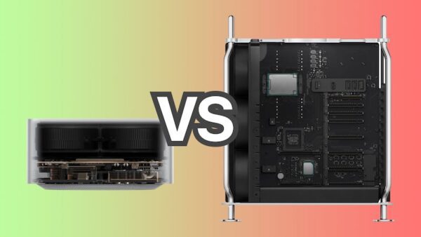 맥 스튜디오 vs 맥 프로
