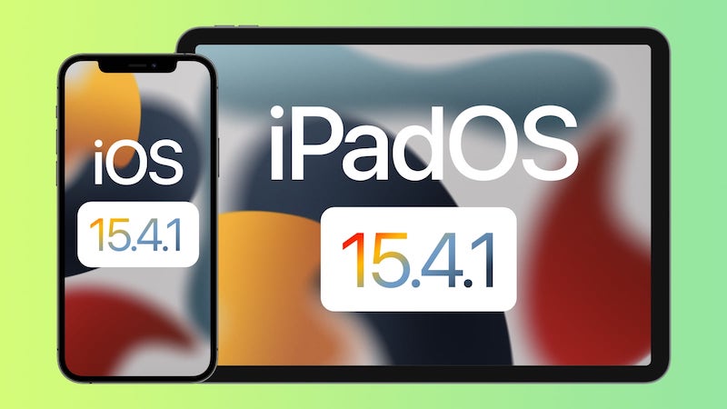 iOS 15.4.1 iPadOS 15.4.1 업데이트 2