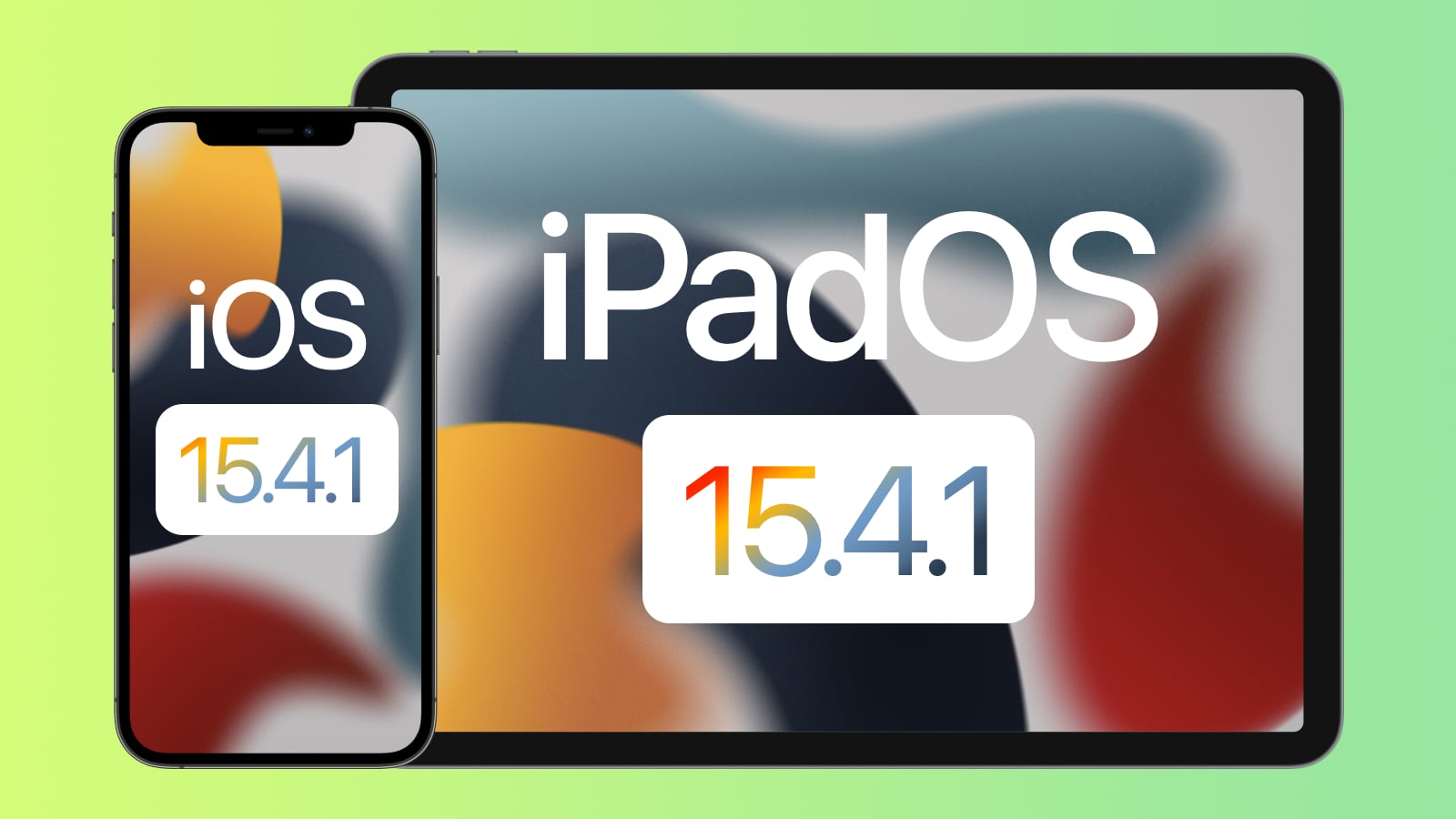 iOS 15.4.1 iPadOS 15.4.1 업데이트