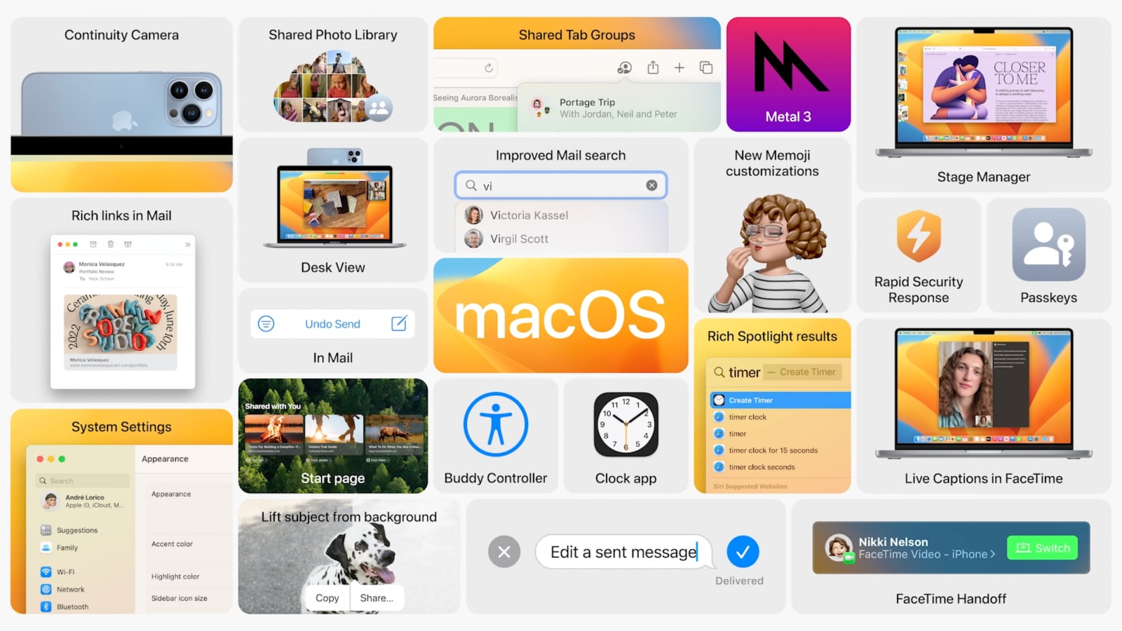 macOS 몬터레이 새로운 기능