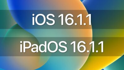 iOS 16.1.1 업데이트 iPadOS 16.1.1 업데이트 출시