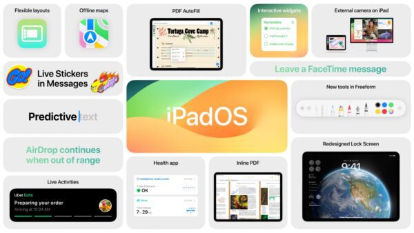 iPadOS 17 새로운 기능 요약