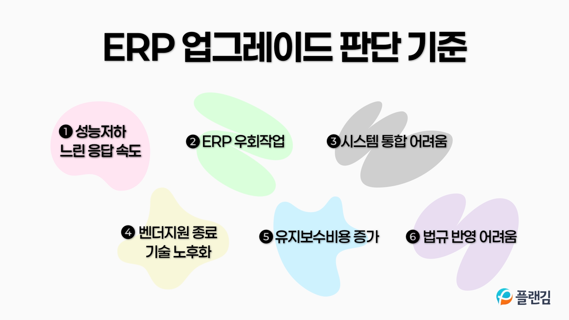 ERP 업그레이드 판단 기준